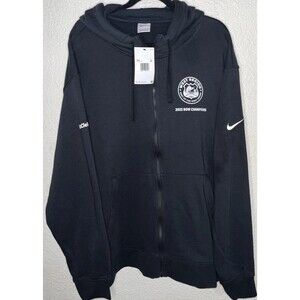 Nike Full Zip Hoodie “2025 Bow Champions” Men Sz 4X Black